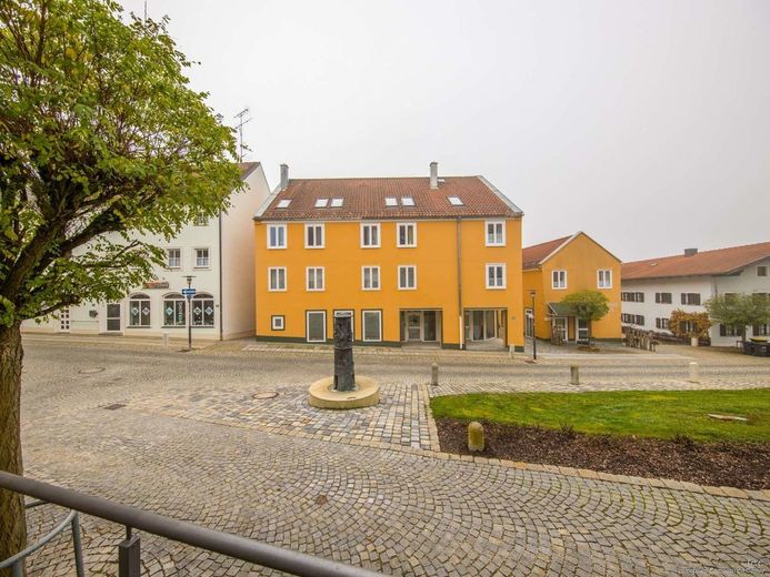 Die Ansicht vom Stadtplatz