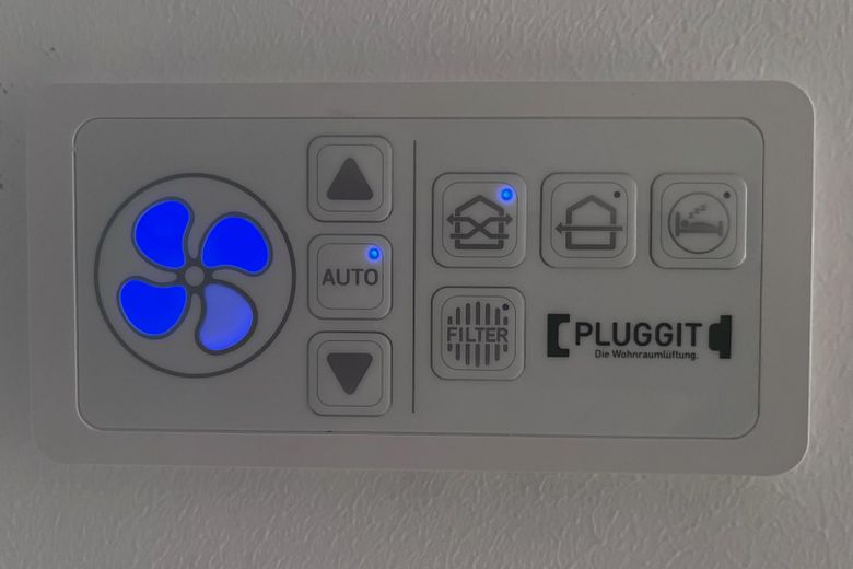 Exklusive 3,5 Zimmer Eigentumswohnung mit gehobener Ausstattung KfW-40-Plus nähe Brombachsee – Wohnraumlüftung