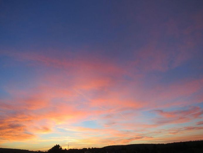 Blick auf das unbebaute Naturs