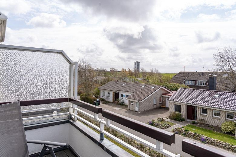 ##Reserviert## Sonnige 2-Zimmer Ferienwohnung mit Meerblick – Balkon