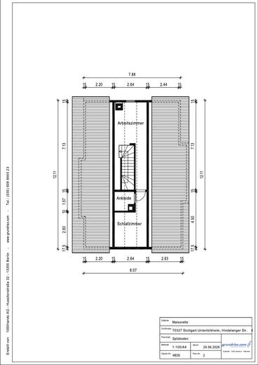 Helle und großzügige 3,5-Zimmer Maisonettewohnung mit EBK und Balkon! – Ebene 2