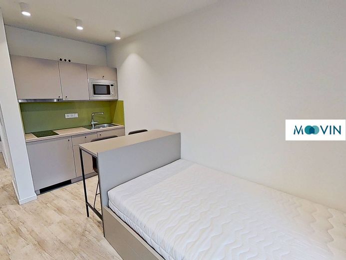 Möbliertes Smart-Apartment mit EBK, ALL-IN-MIETE uvm. bei URBAN BASE – Ansicht III: Wohn- und Schlaf…