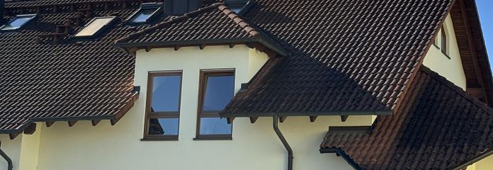 große und gepflegte Maisonettewohnung – Ansicht vorne