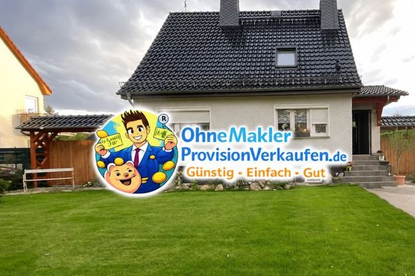 Maison individuelle attrayante à Woltersdorf. www.ohnemaklerprovisionverkaufen.de