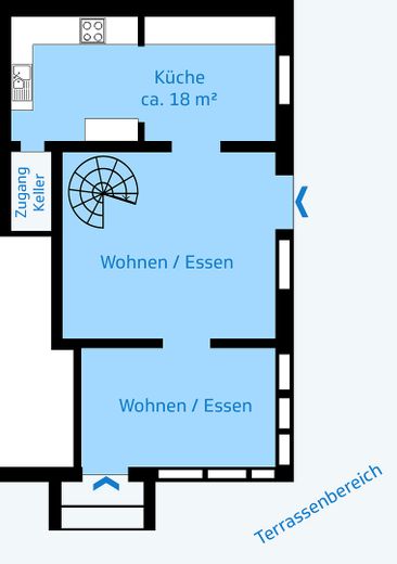 Grundriss Erdgeschoss