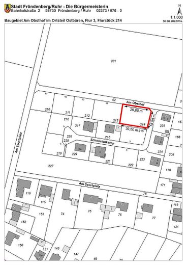 Bauplatz I für Ein- oder Mehrfamilienhaus "Am Obsthof 59" – Foto 3