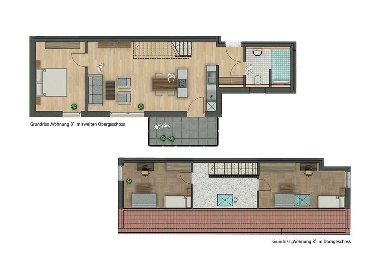 Helle 4-Zimmer-Wohnung über zwei Etagen im Herzen Drensteinfurts – Foto 15