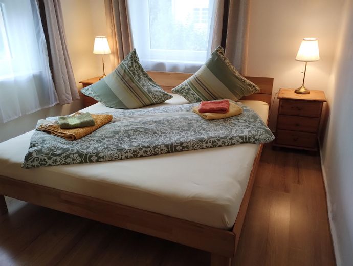 Kış dönemi için (1.10.26 - 31.4.2027 tarihleri arasında) romantik bir villada kiralık tatil dairesi – Schlafzimmer