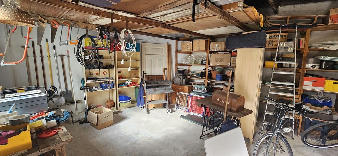Charmantes kleines Altbremer Reihenendhaus mit Garage in Peterswerder – Garage
