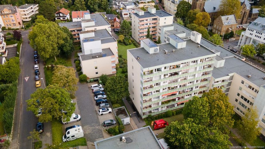 Ihre Oase in Bad Godesberg: Charmante 2-Zimmer Eigentumswohnung nahe der Godesburg! – Luftaufnahme