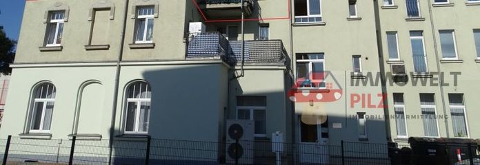 2 - Zimmerwohnung mit Balkon im sanierten Mehrfamilienhaus in Gera -