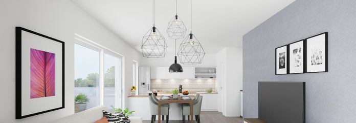 Premium-Wohnen im Südwesten: Exklusive 2,5-Zimmer-Neubauwohnung mit Designerküche (auch Rent2Rent) – Wohn-/Essküche