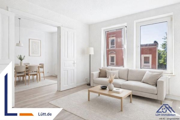 Оренда 3-кімнатної квартири в районі Гарден, 24143 Кіль | Lütt Immobilien Kiel