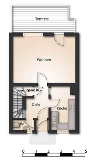 Grundriss: Erdgeschoss