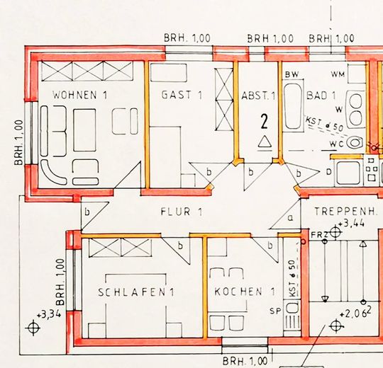 Neubau mit Expressanschluss an die BAB 5 – 1.OG links