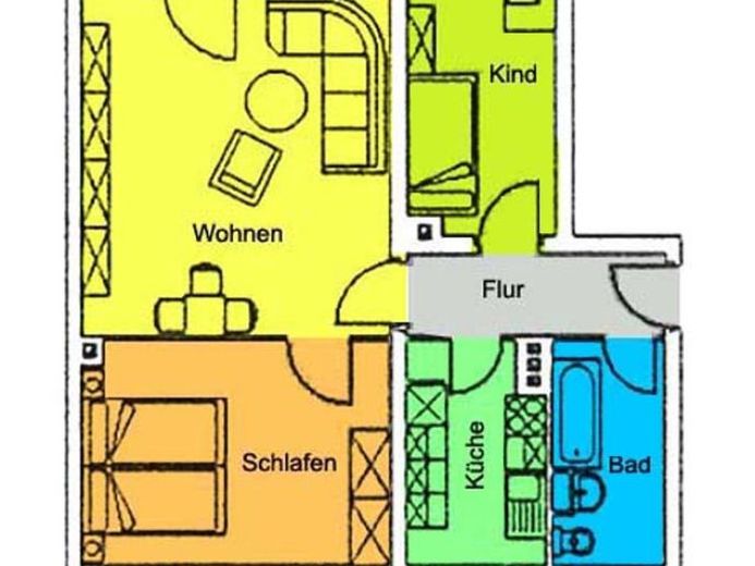 Grazioso appartamento con un bel balcone in un ambiente verde e rurale – Foto 1