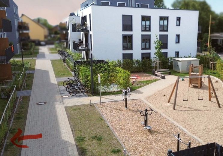 2-Zimmerwohnung im Quartier am Grüngürtel zu verkaufen – Foto 1