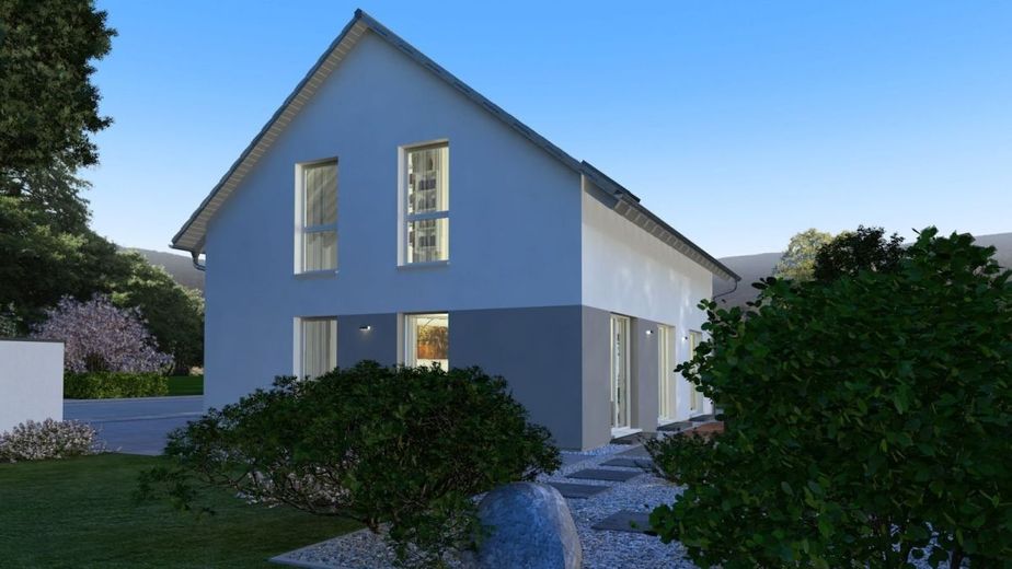 KLASSISCHER GRUNDRISS - GROSSZÜGIGES HAUS – Ansicht Garten