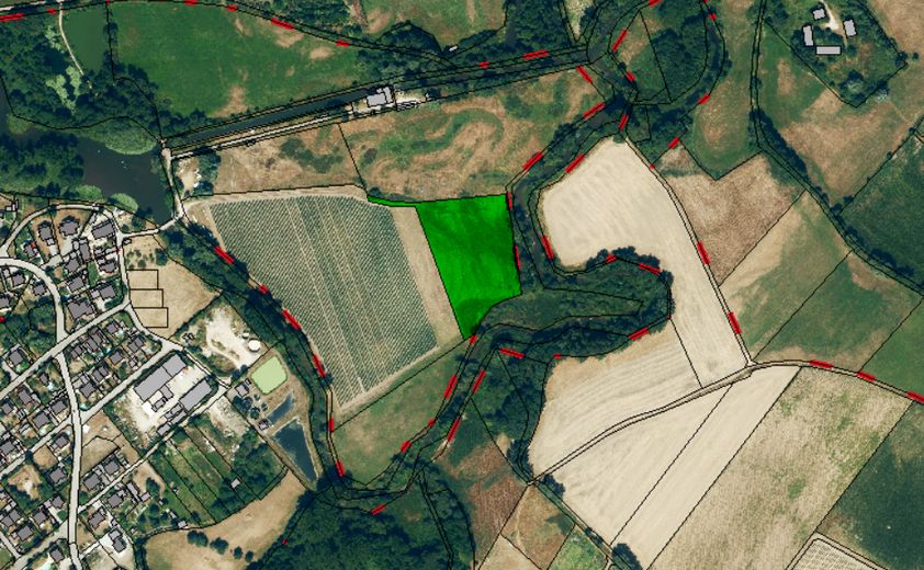 Übersicht Lage Grundstück