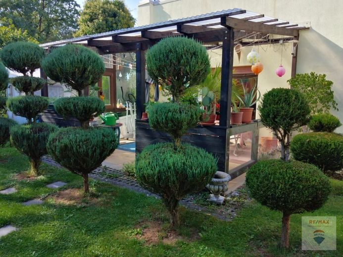 Attraktive Wohnung mit großem Garten,
Garage mit verpachteter Gaststätte 
inklusive genehmigtem Biergarten – Ansicht Terrasse Süd (2)