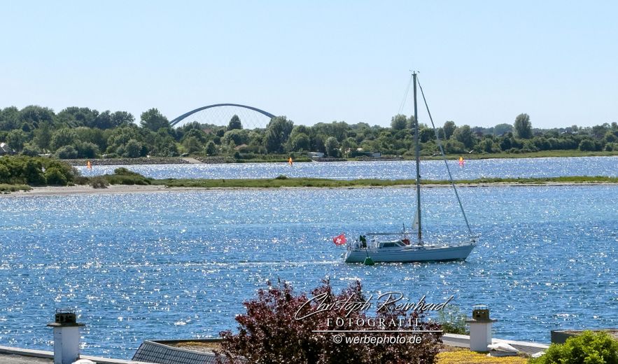 Vista mozzafiato sul Mar Baltico: appartamento vacanze di 2 locali Südstrand Fehmarn – Maritimes Treiben