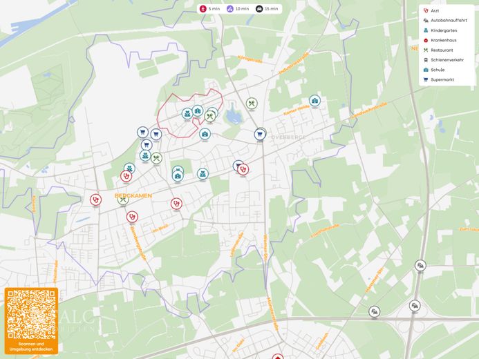 Mehrfamilienhaus mit Potenzial - attraktive Kapitalanlage auf 5.088 m² – Karte