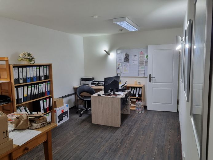 Büro, geplanter Badbereich