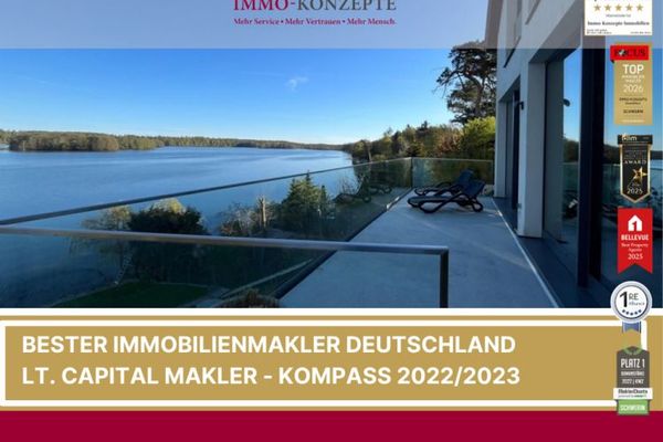 Wo Natur und Lebensqualität zuhause sind – außergewöhnliches Neubau-Anwesen direkt am See