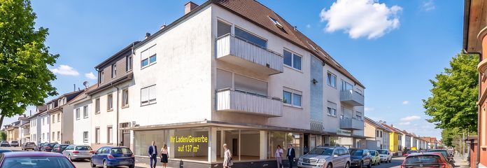Biuro/gabinet/handel detaliczny z przemyślanym układem pomieszczeń, centrum miasta – Laden Links Gewerbe 137 m²