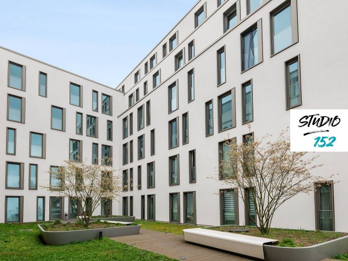 TYLKO DLA STUDENTÓW: Studio 152 – nowoczesny pokój w mieszkaniu 2-osobowym ze wspólną kuchnią, CZYNSZEM ALL-IN, ITP. w dzielnicy Rheingauviertel w Wiesbaden – Außenansicht II