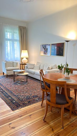 Stijlvol volledig gemeubileerd appartement van 65 m² in een oud gebouw met balkon – direct aan het Stadtpark Steglitz – Foto 5