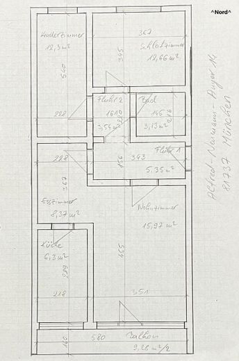 Tasteful 3-room apartment with upscale interior and balcony in Munich Perlach – Foto 14