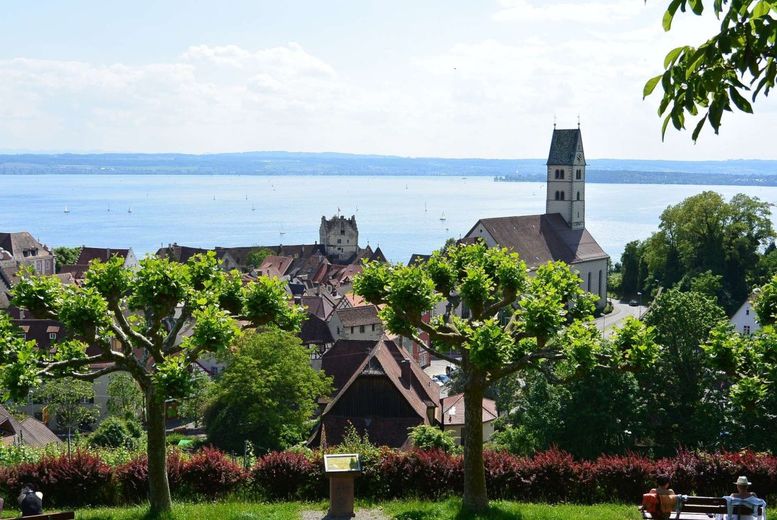 Die Stadtmitte ist in