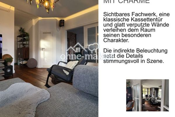 Super-stylish period apartment with southwest-facing balcony (no commission)