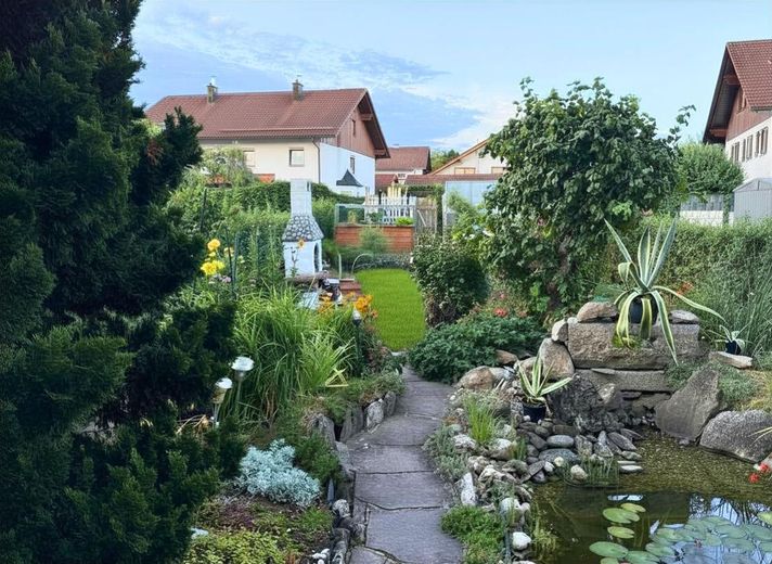 Wohnen im Allgäu: Gepflegtes Reihenhaus mit Garten und Kamin, provisionsfrei – Foto 14