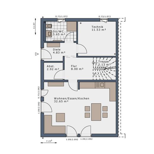 Doppelhaus-Partner gesucht!!!???? – SmartSpace-D-134 EG