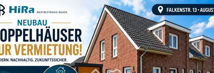 Eerste bewoning, nieuwbouw in het hart van Augustfehn
