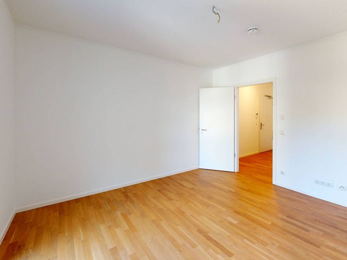 Moderne 2-Zimmer-Wohnung mit 2 Balkonen und EBK in 'Ferdinand's Garden' – Ansicht I: Schlafzimmer