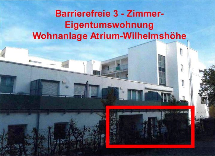 Außenansicht der EG-Wohnung