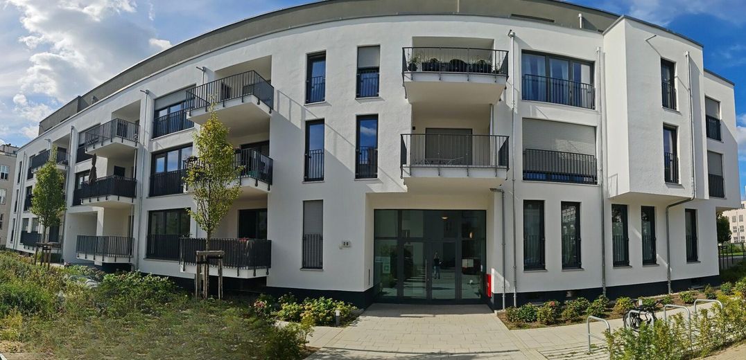Construcción nueva 2025, sin comisión: 3 habitaciones, 74,43 m², balcón, ascensor - Berlín-Lichterfelde – Stufenloser Hauseingang