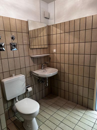 Das Studenten - Apartment in Siegen – Dusche/WC