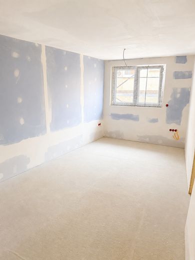 KfW-40 Zweifamilienhaus im Zentrum | Selbst wohnen & vermieten | Erstbezug – Wohnung EG Schlafzimmer