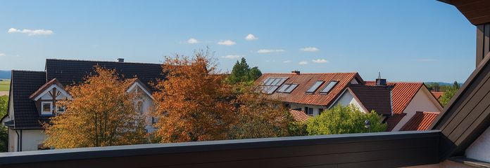 Dachterrasse nach Süden