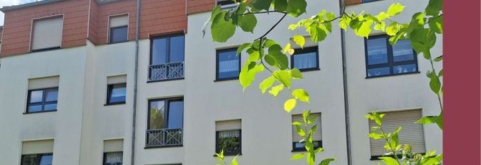 Sonnige Dreizimmerwohnung im Grünen mit Garage. Käuferprovisionsfrei!