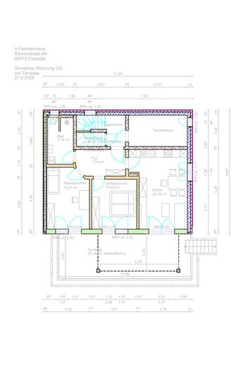 Grundriss Souterrain 