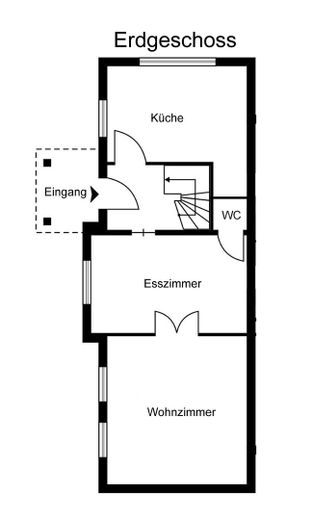 Möbliertes Haus 154 m² | 5,5 Zi | Garten | nahe Nienstedten | Wohnen auf Zeit 3–33 Monate – Grundriss Erdgeschoss
