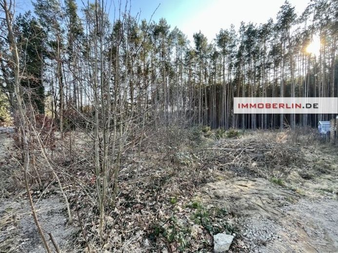 IMMOBERLIN.DE - Idyllisches Baugrundstück am Waldrand in naturschöner Region – Foto 1