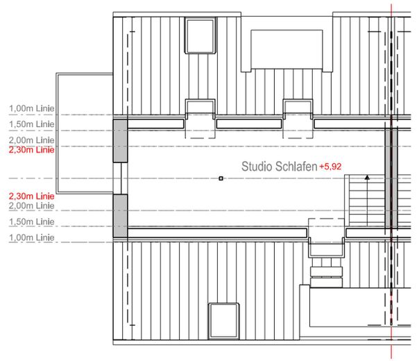 Studio linke Doppelhaushälfte