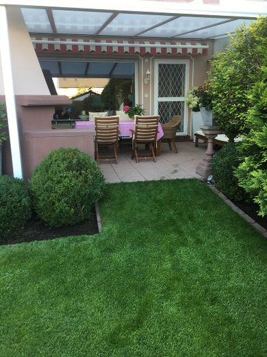 Blick auf die Terrasse