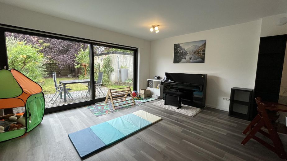 Der helle Wohnbereich